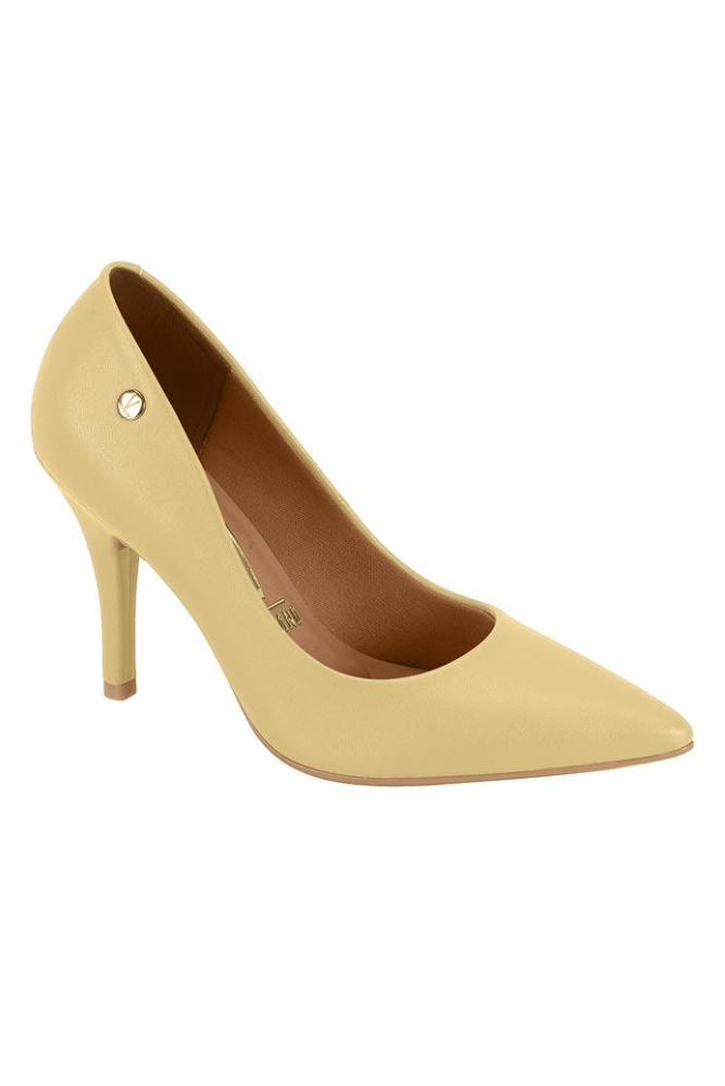Sapato Vizzano Scarpin Pelica Feminino 1184.1101 Amarelo