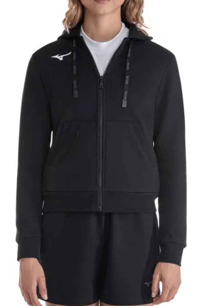 mia Agasalho Mizuno Basic Root Feminino Feminino Sem Capuz Mifst4453 Preto