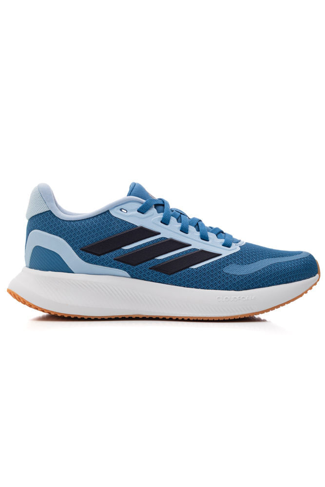 Tênis Adidas Runfalcon 5 Feminino Corrida Jp9390 Azul