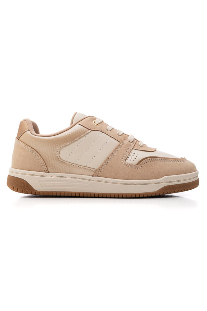 ゆー Tênis Izalu Casual Feminino Sola Caixa 26116iz-5016 Off-White