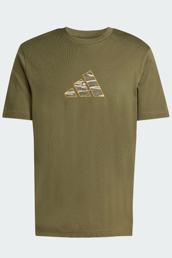 Camiseta Adidas Camo Explorer Masculino Jz7502 Verde