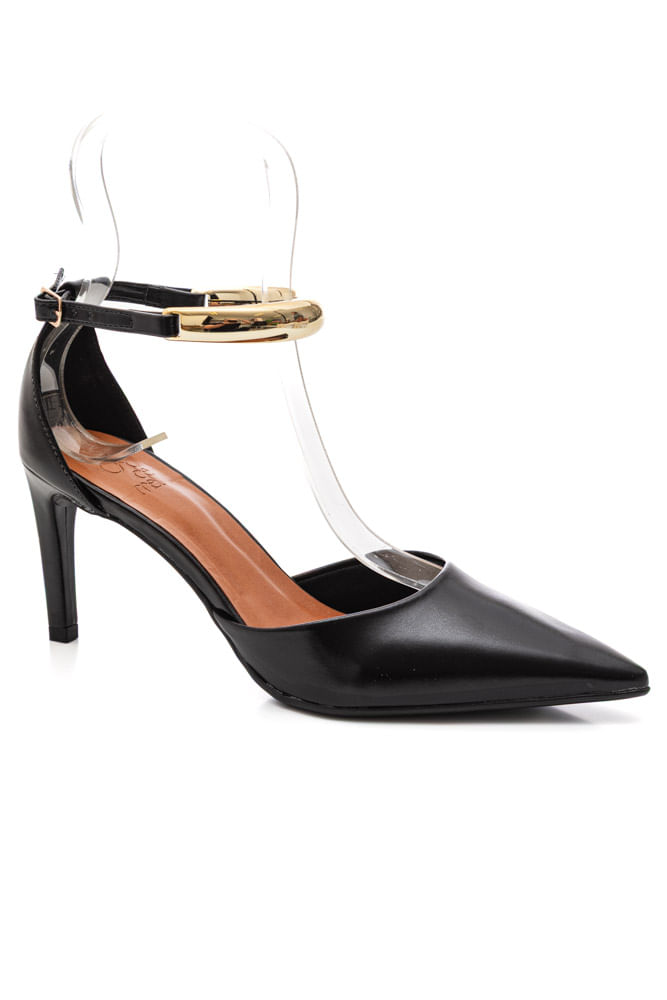 Sapato Chá De Mel Scarpin Feminino Z6896-30429 Preto