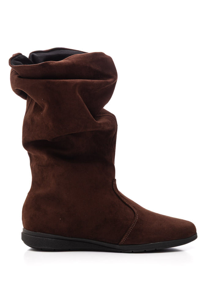 Bota Cano Alto Cha De Mel A2202-30430 Marrom