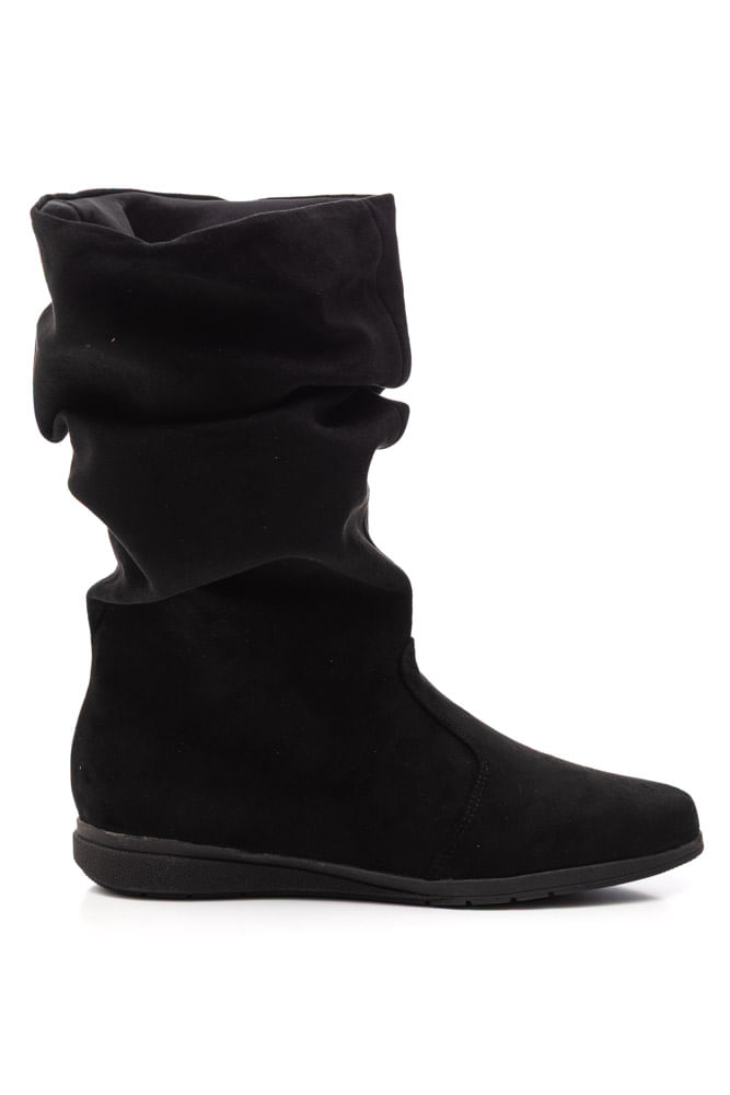 Bota Cano Alto Cha De Mel A2202-30430 Preto