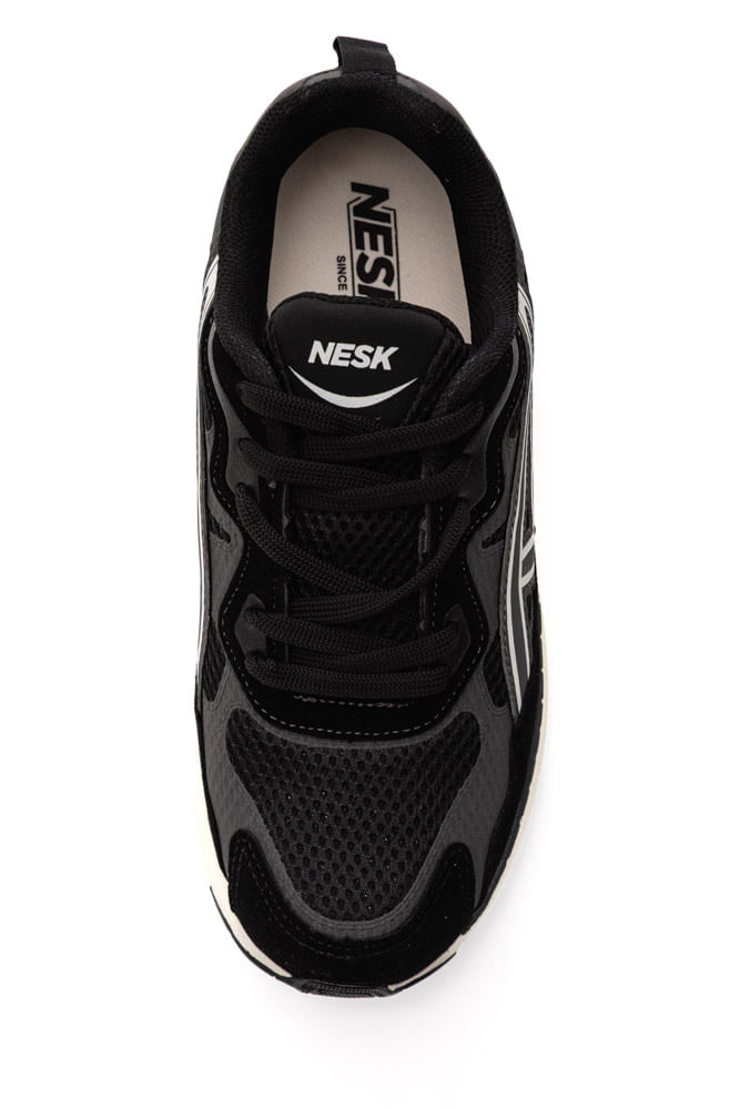 ノスケ Tênis Nesk Skate Masculino C5845-08 Preto
