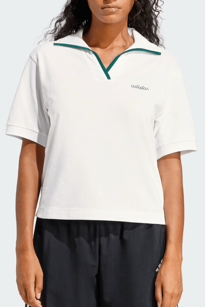 Camisa Adidas Seasonal Essentials Colorpop Feminino Jz0191 Branco