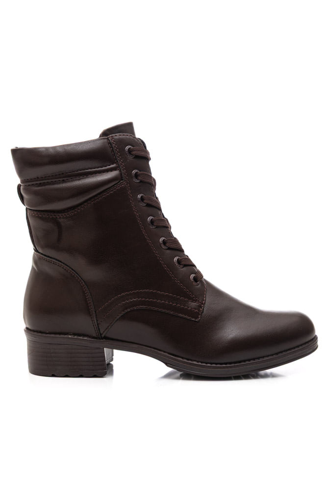 Bota Coturno Mooncity 72119 Marrom