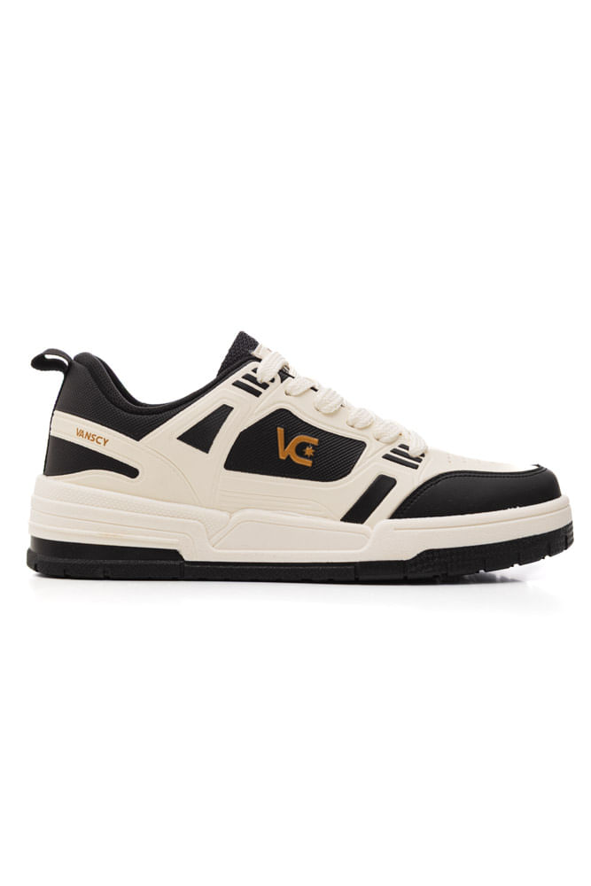 Tênis Vanscy Skate Masculino V4745-1070 Off-White