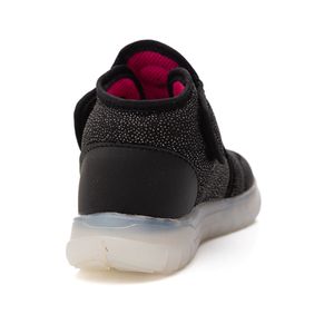 Tênis Via Vip Glitter Infantil Menina - Vv1501 Preto
