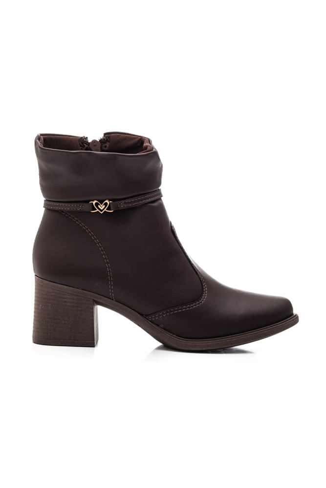 Bota Mississipi Ankle Boot Feminina J0346-03 Marrom
