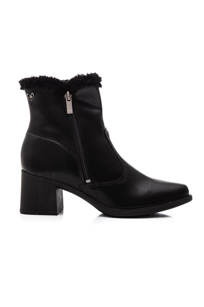 Bota Mississipi Ankle Boot Feminina J0345-01 Preto