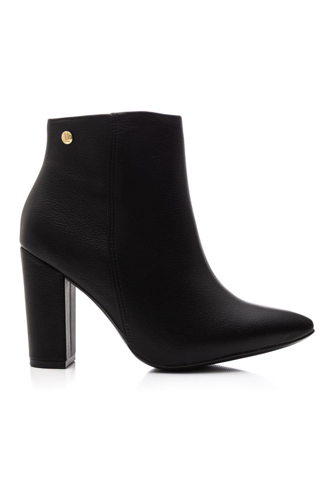 Bota Vizzano Cano Curto Feminina 3105.100.23572 Preto
