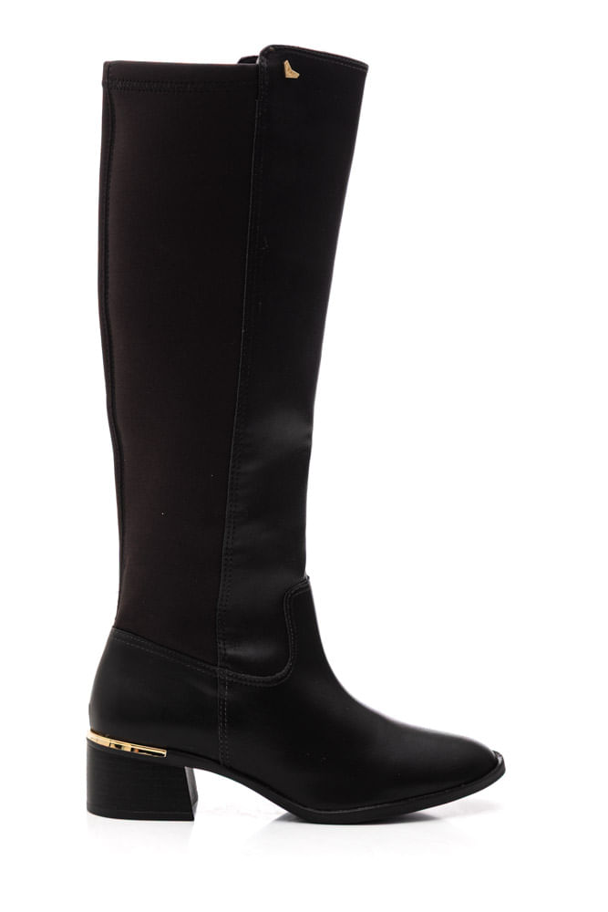 Bota Via Marte Montaria Feminina 098-021-01 Preto