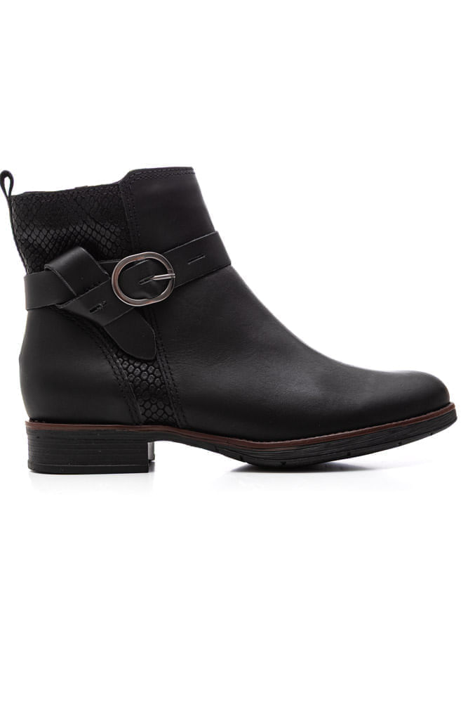 Bota Bottero Atanado Napoli Feminina Couro 361727 Preto