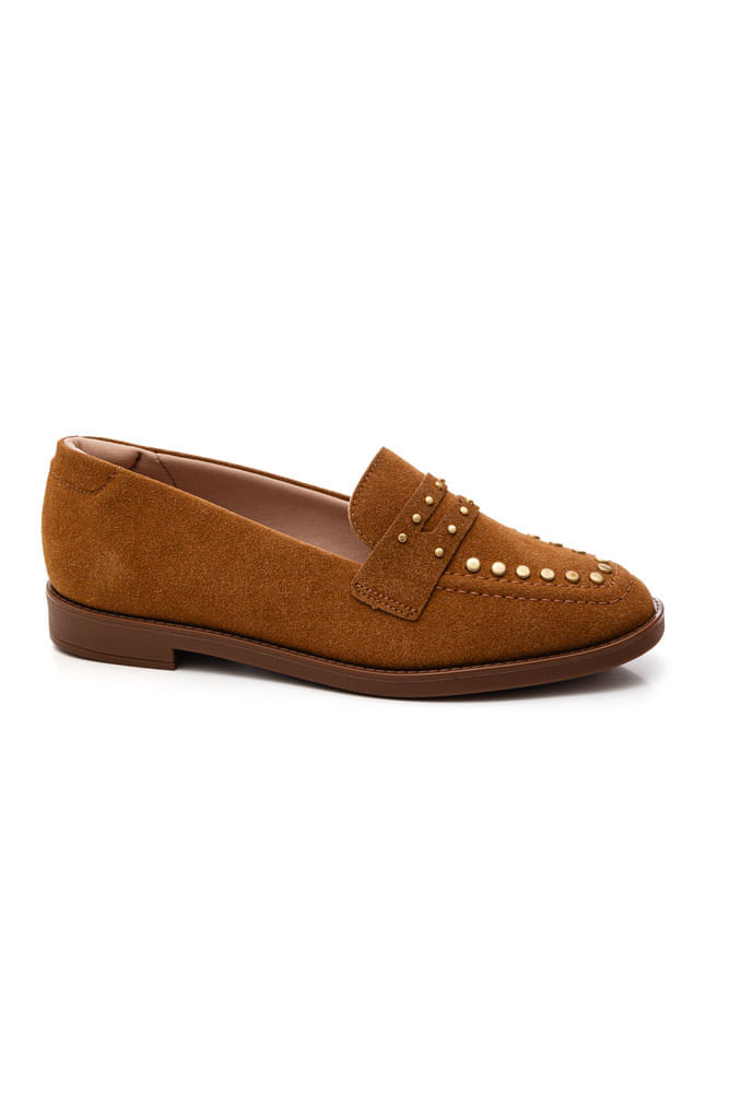 Sapato Beira Rio Loafer Feminino 4264.210.31136 Caramelo