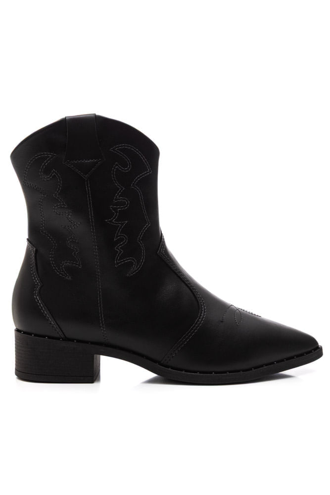 Bota Chá De Mel Country Feminina 9095.100.20081 Preto