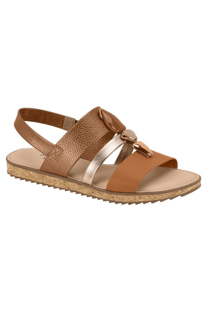 Sandalia Conforto Feminina Modare 7141.144.31121 Marrom