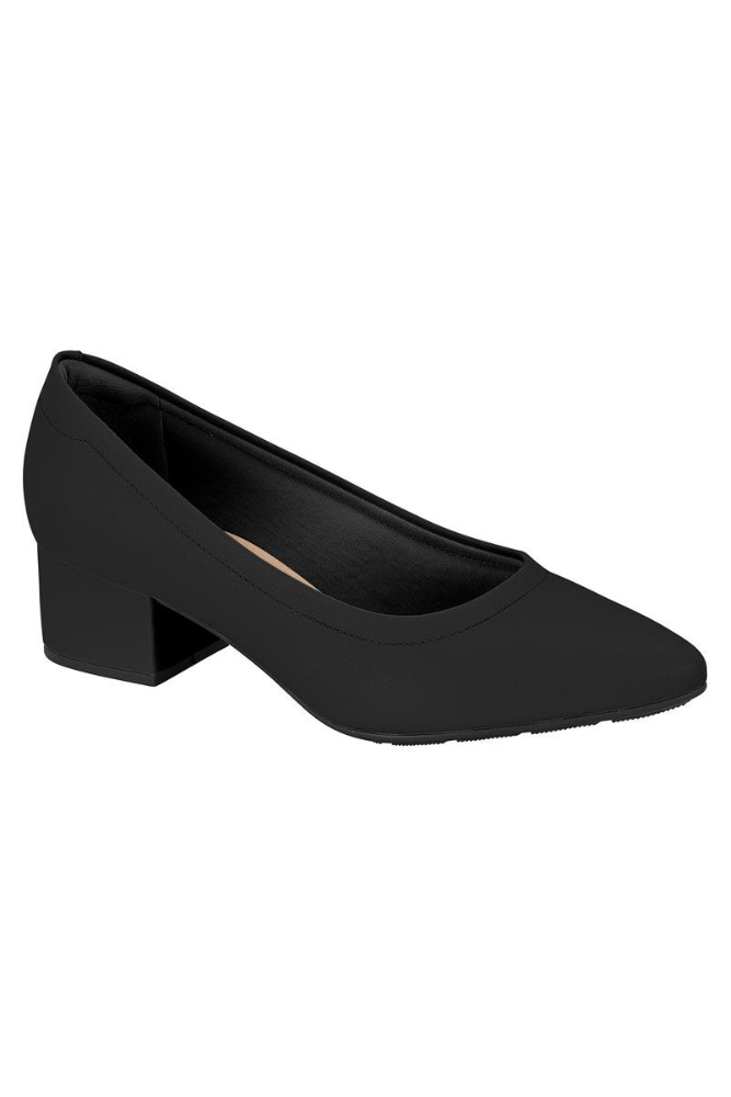 Sapato Modare Feminino Salto Baixo 7340.123 Preto