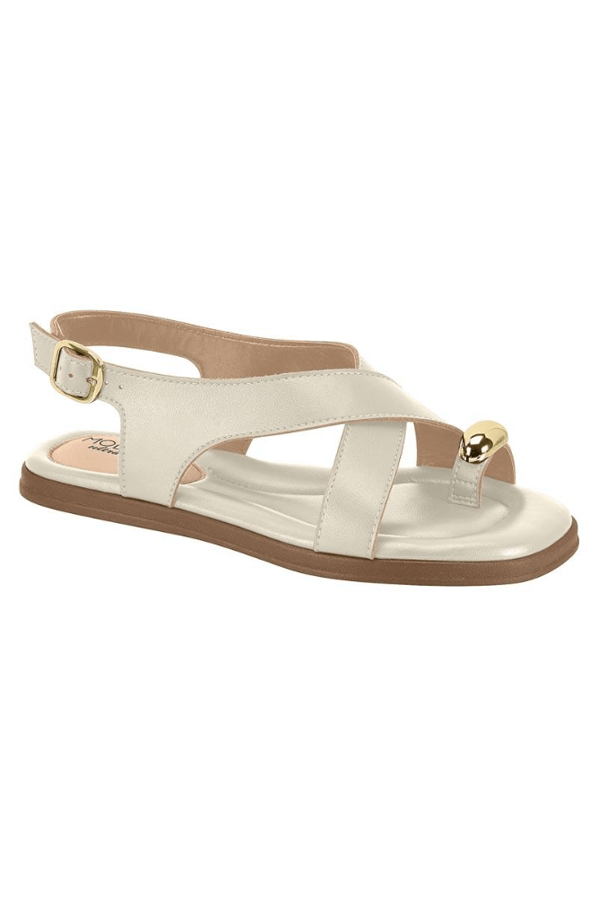 Sandália Modare Ring Toe Feminina Ultraconforto 7212.106.29292 Off-White