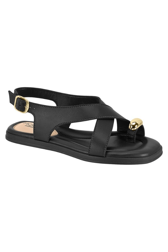 Sandália Modare Ring Toe Feminina Ultraconforto 7212.106.29292 Preto