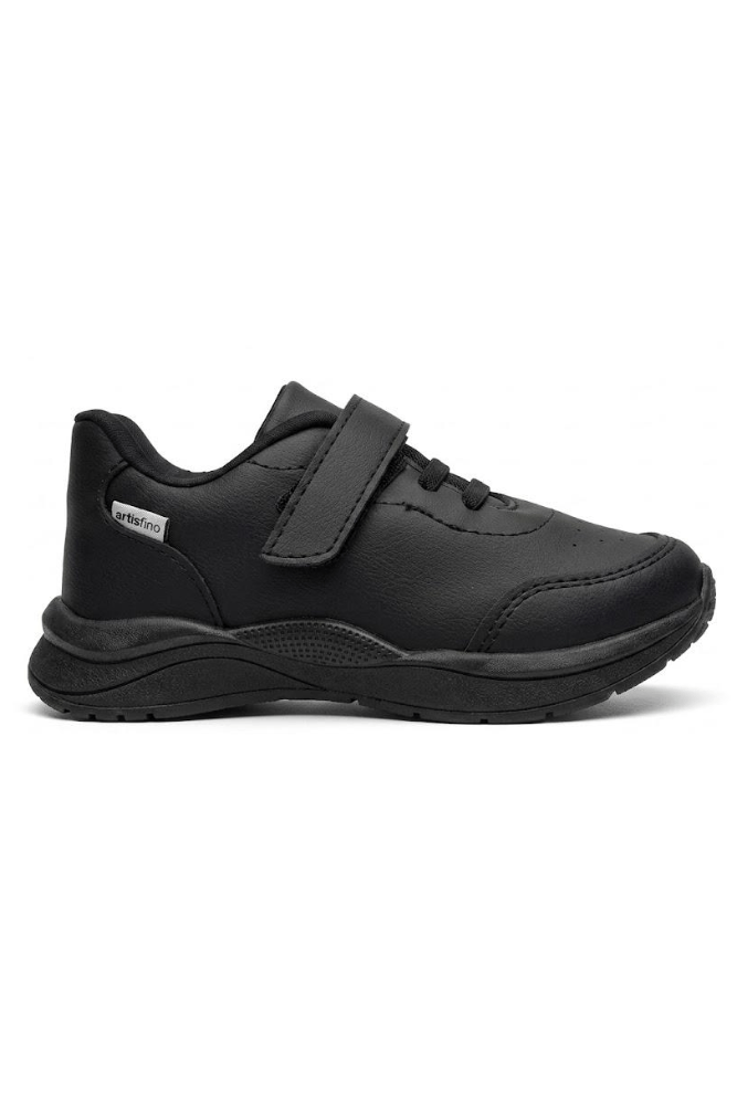 Tênis Ortofino Casual Infantil Velcro - Sortido 3611 Preto