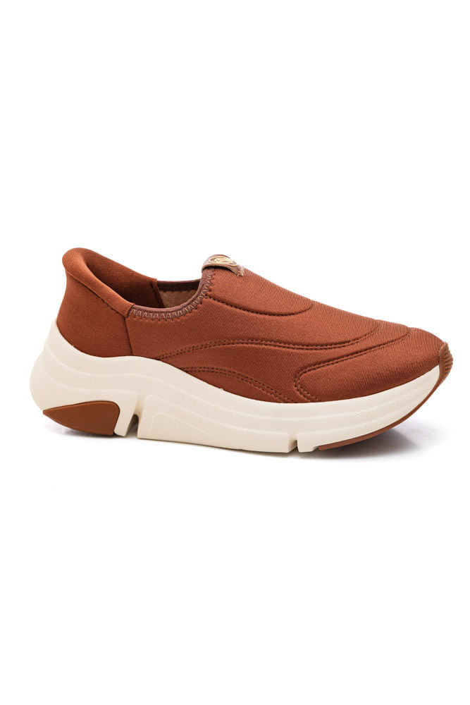 Tênis Modare Slip On Casual Feminino 7401.107.30998 Marrom