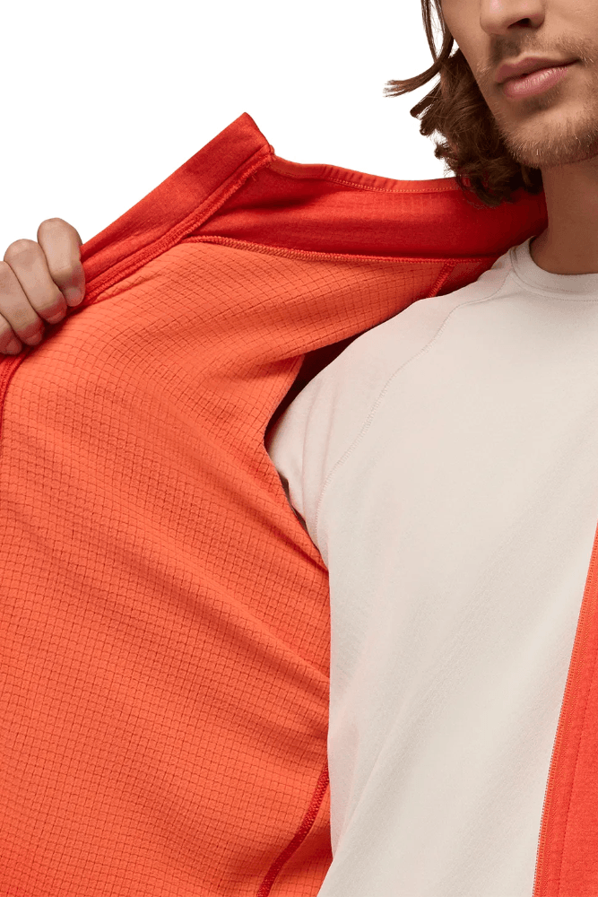 Jaqueta Columbia Fleece Essential Hike Masculino 2136841 Vermelho
