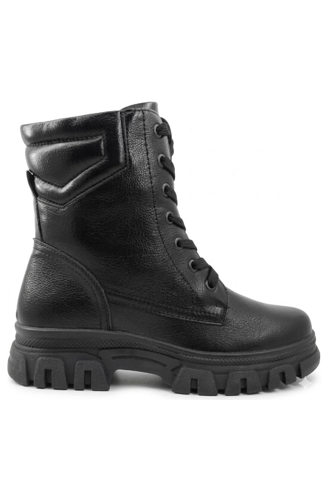 Bota Mooncity Carina Coturno Feminina 72169 Preto