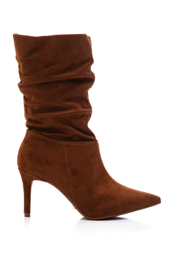 Bota Chá De Mel Slouchy Feminina 3115.100.25498 Caramelo