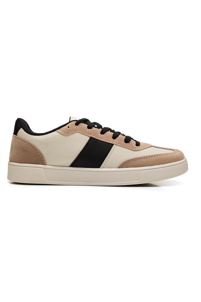 Sapatênis Rayon Casual Masculino R1724 Bege