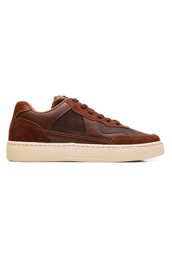 Sapatênis Moscou Casual Masculino 020 Marrom