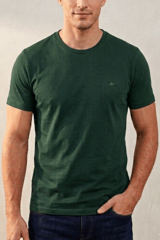 Camiseta Sallo Básica Masculina 10101157 Verde