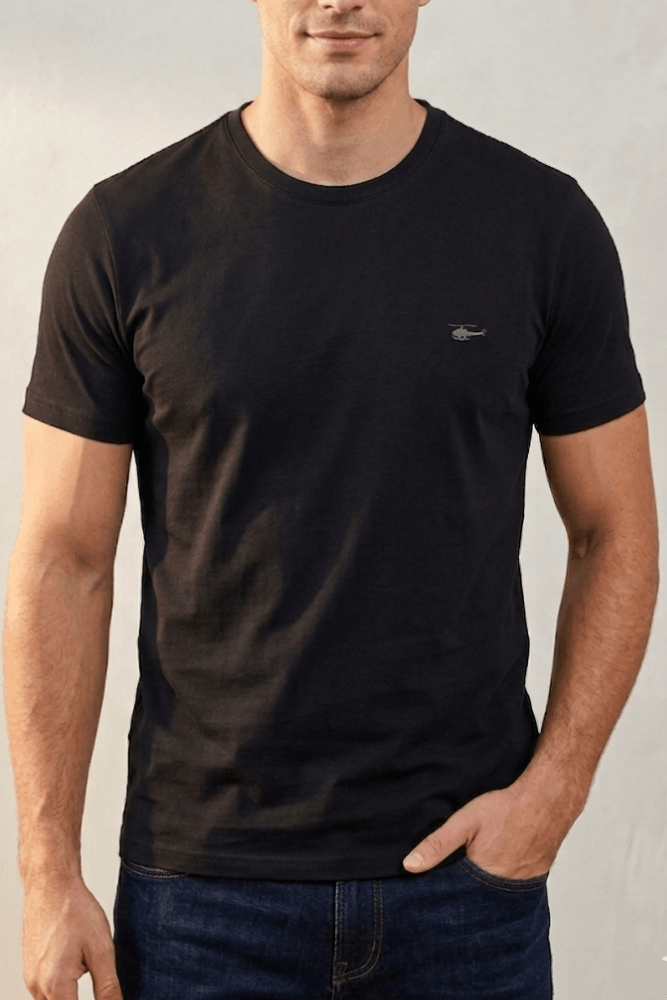 Camiseta Sallo Básica Masculina 10101157 Preto