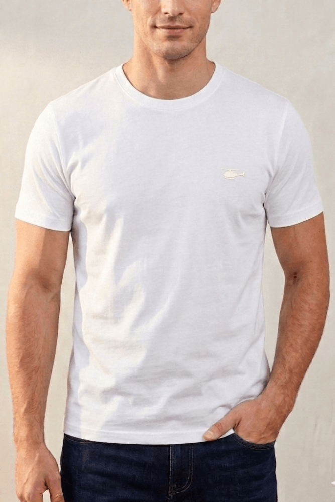 Camiseta Sallo Básica Masculina 10101157 Branco