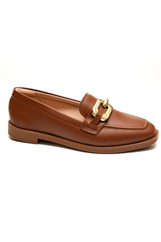 Sapato Beira Rio Mocassim Feminino 4264.209.9569 Castanho