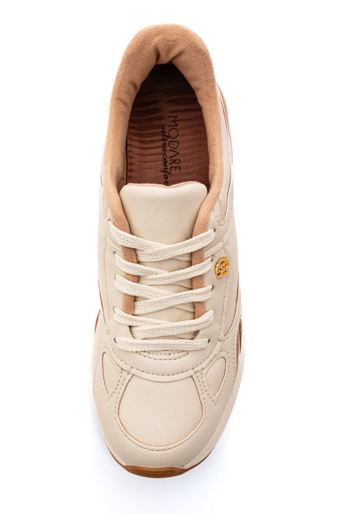 Tênis Modare Casual Ultraconforto Feminino 7414.102.29622 Off-White