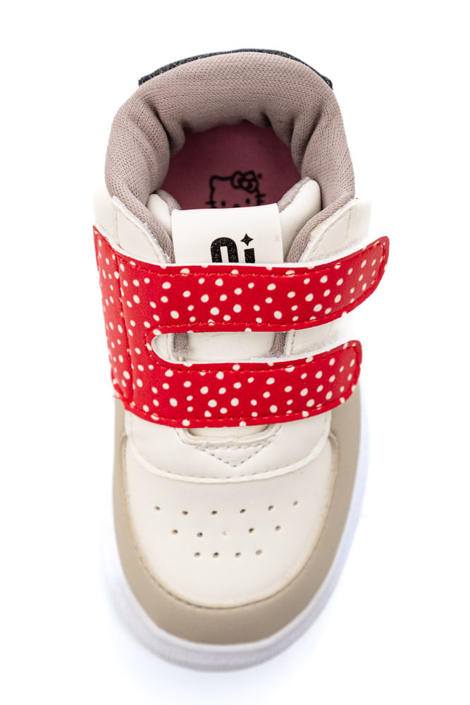 Tênis Novope Infantil Menina Hello Kitty 98046002-4898 Branco