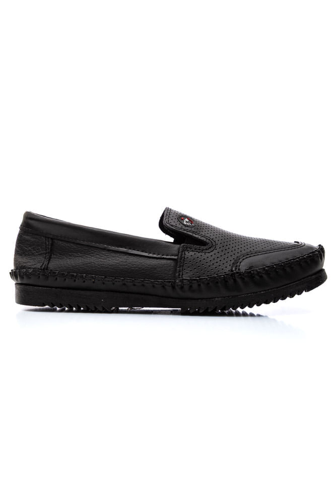 Sapato West Line 300 Mocassim Masculino Preto