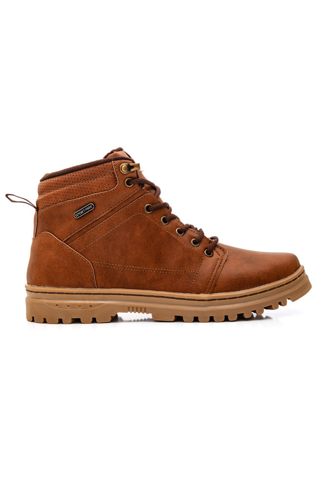 Bota Coturno Sport Fire 0103aex Caramelo