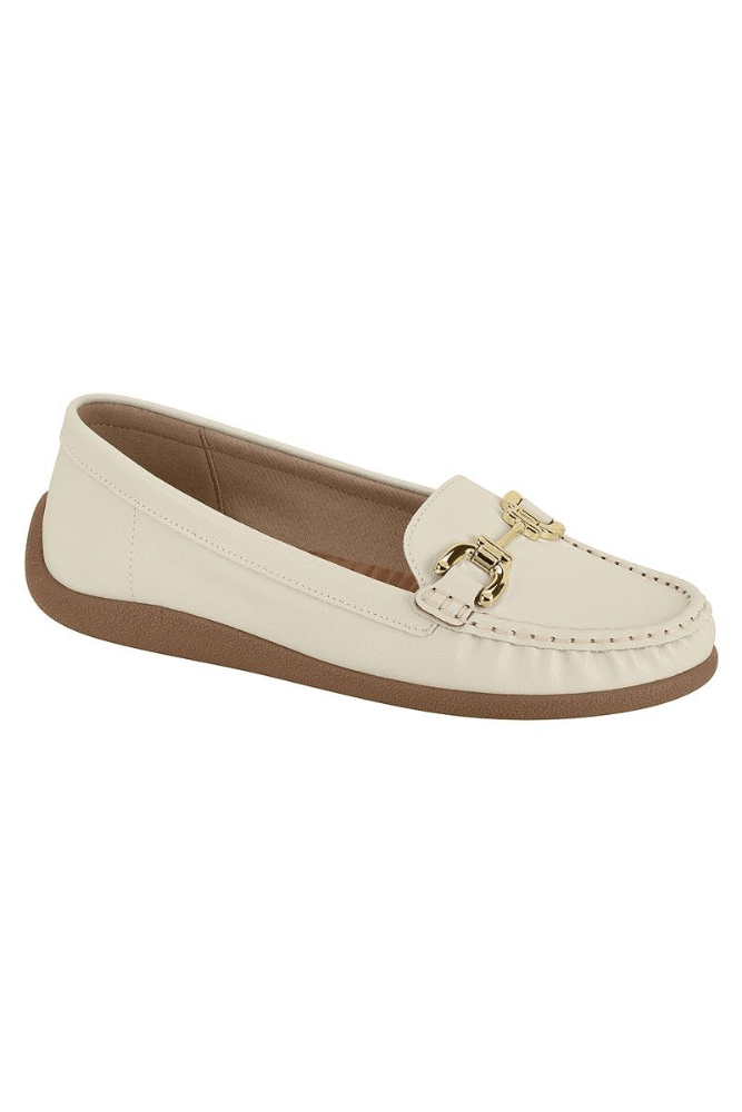 Sapato Modare Mocassim Feminino 7412.100.21736 Off-White