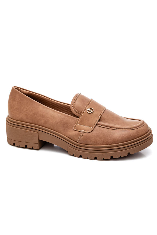 Sapato Dakota Mocassim Feminino D2152-01 Cinza Escuro