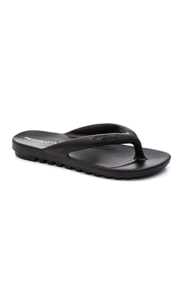 Chinelo Piccadilly Marshmallow Fendi Feminino 242001 Preto