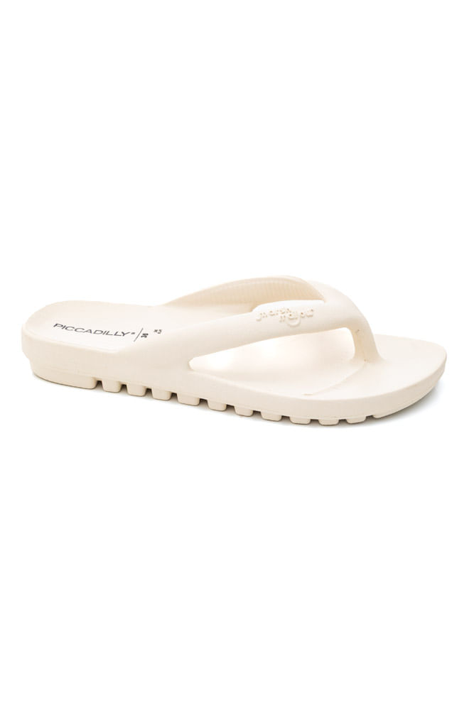 Chinelo Piccadilly Marshmallow Fendi Feminino 242001 Off-White
