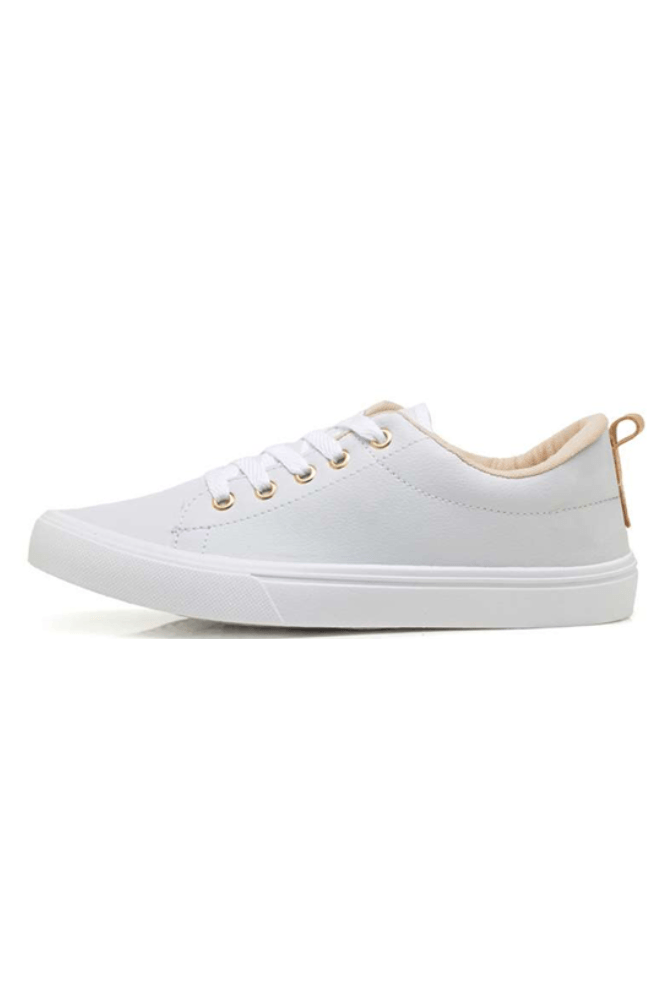 Tênis Moda Leve Casual Feminino 600 Branco