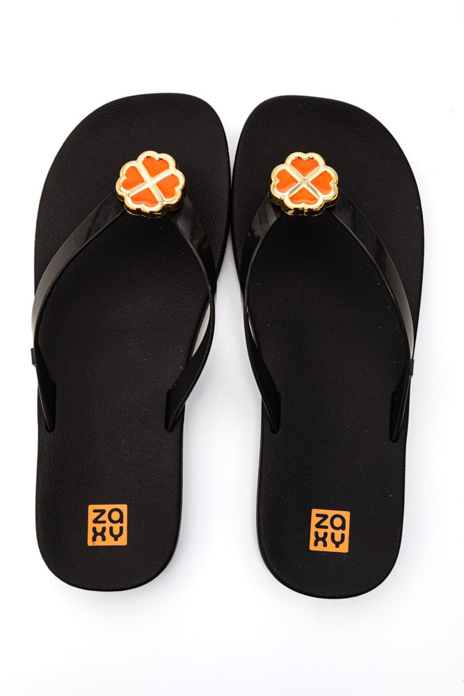 Chinelo Zaxy Feminino Cereja 19335-Bt763 Preto