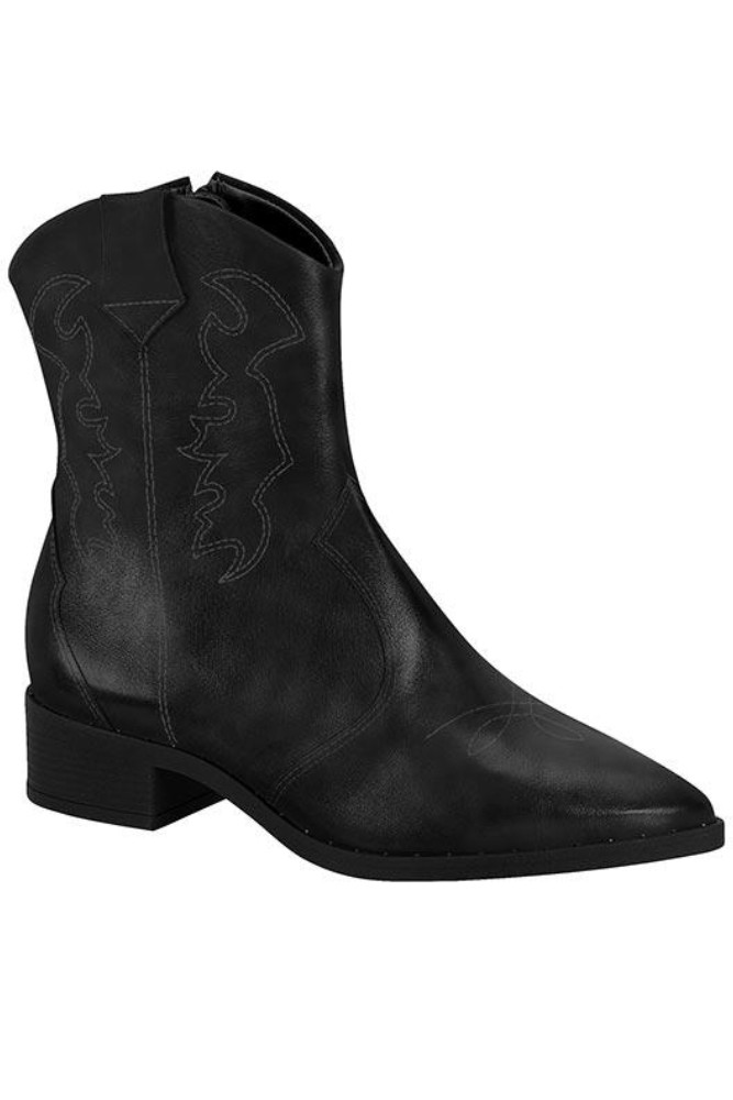 Bota Chá De Mel Country Feminina 9095.100.20081 Preto