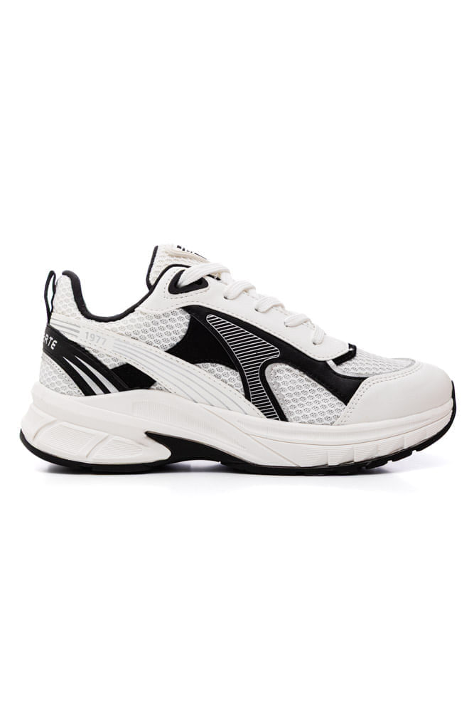 Tênis Via Marte Casual Feminino Napa  240-009-01 Branco