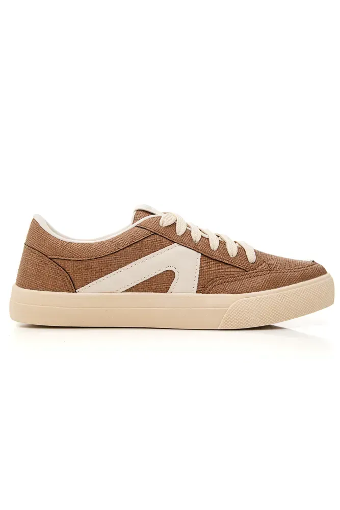 Tênis Massey Casual Feminino Xpbd131 Marrom