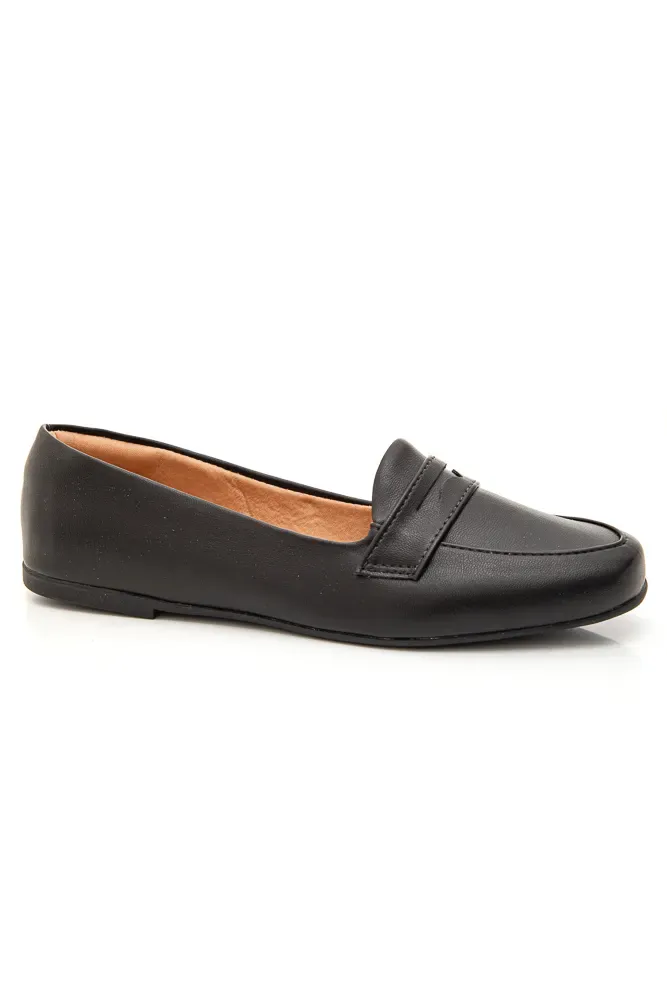 Sapato Yohana Loafer Feminino 300-04 Preto