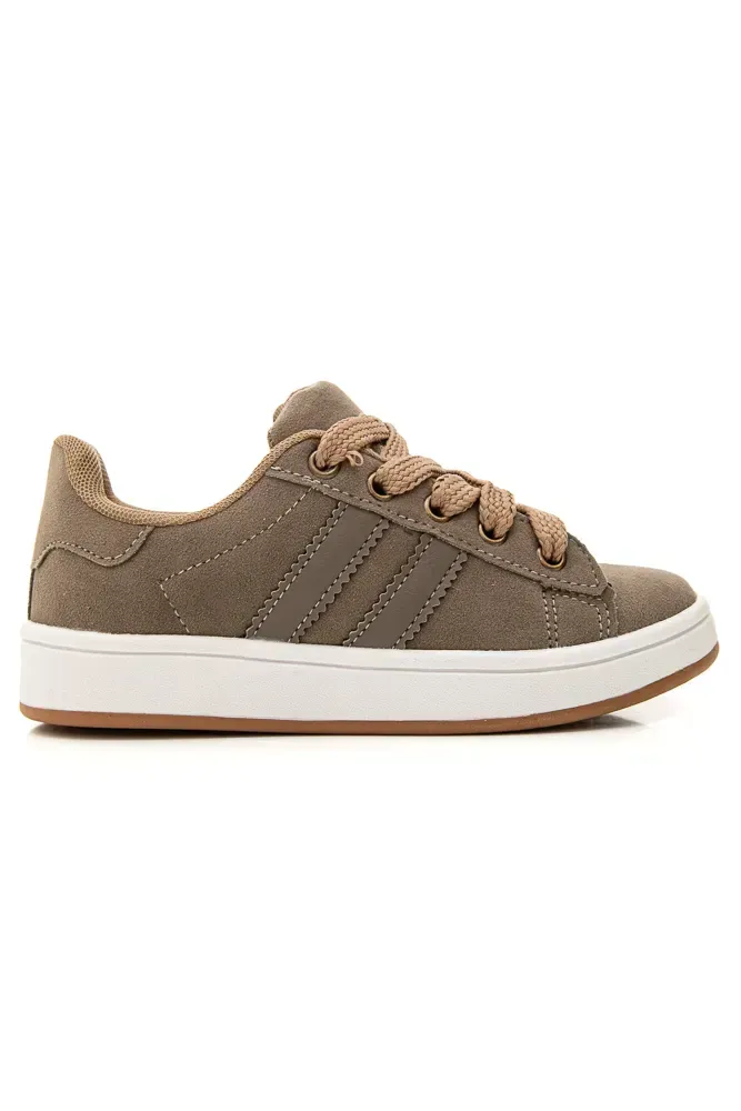 Tênis Gibizinho Casual Juvenil Menino Nobuck G381 Verde